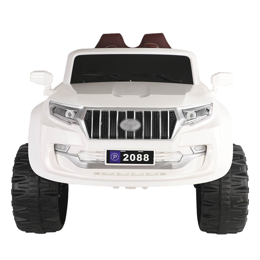 Carro Jeep Recargable de 12 Voltios Blanco