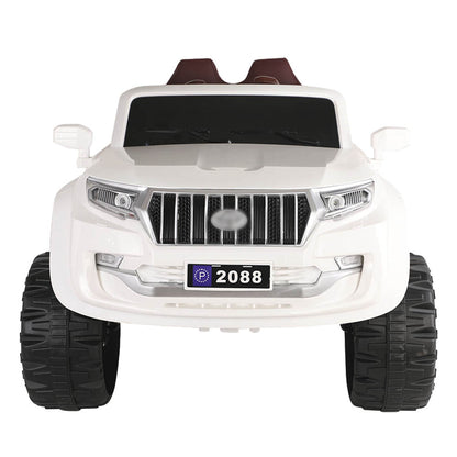 Carro Jeep Recargable de 12 Voltios Blanco