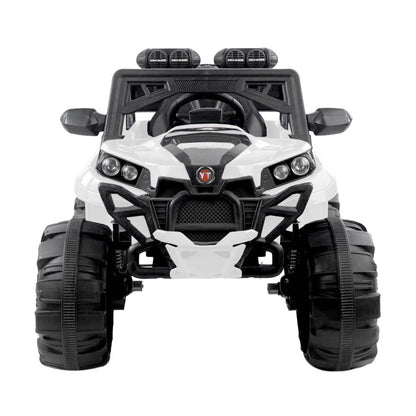 Carro Jeep Recargable de 12 Voltios Blanco