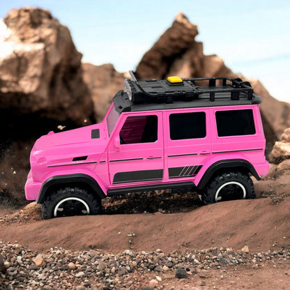 Camioneta 1:14 C/Luz Sonido Rosado