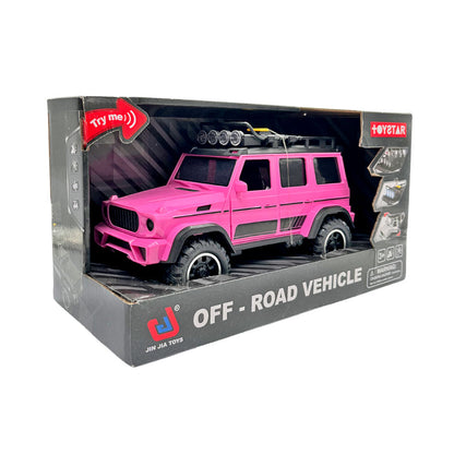 Camioneta 1:14 C/Luz Sonido Rosado