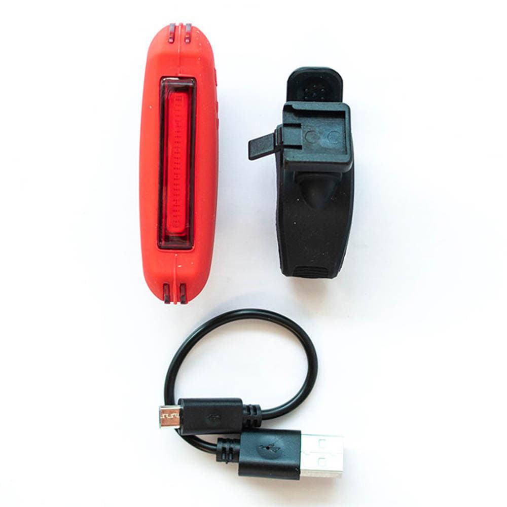 Luz de Seguridad Fashing Rali 2 Funciones Recargable Micro USB
