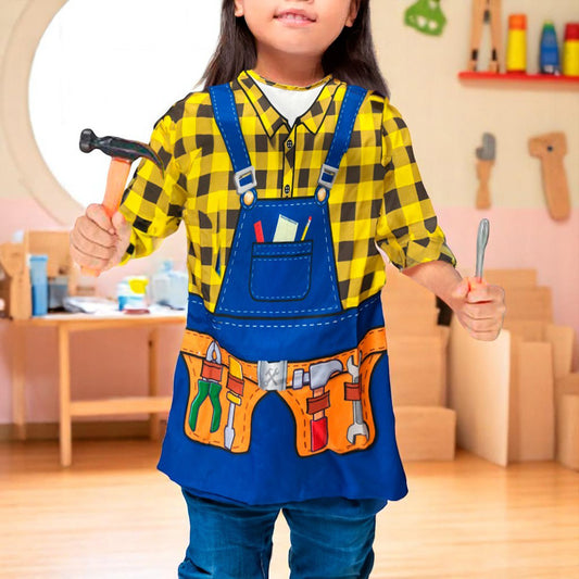 Disfraz De Constructor Popular Dressup Talla Única