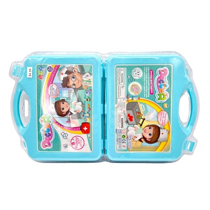Maletín Doctor Set De 12 Piezas Azul