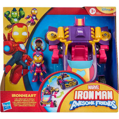 Figura Iron Man and His Awesome Friends 2in1 Mech - Surtido