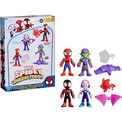Figuras SAF 3" con Accesorios / Spidey and His Amazing Friends