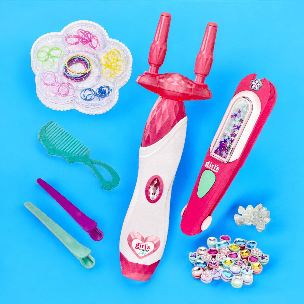 Juego De Trenzado P/Cabello 2 En 1