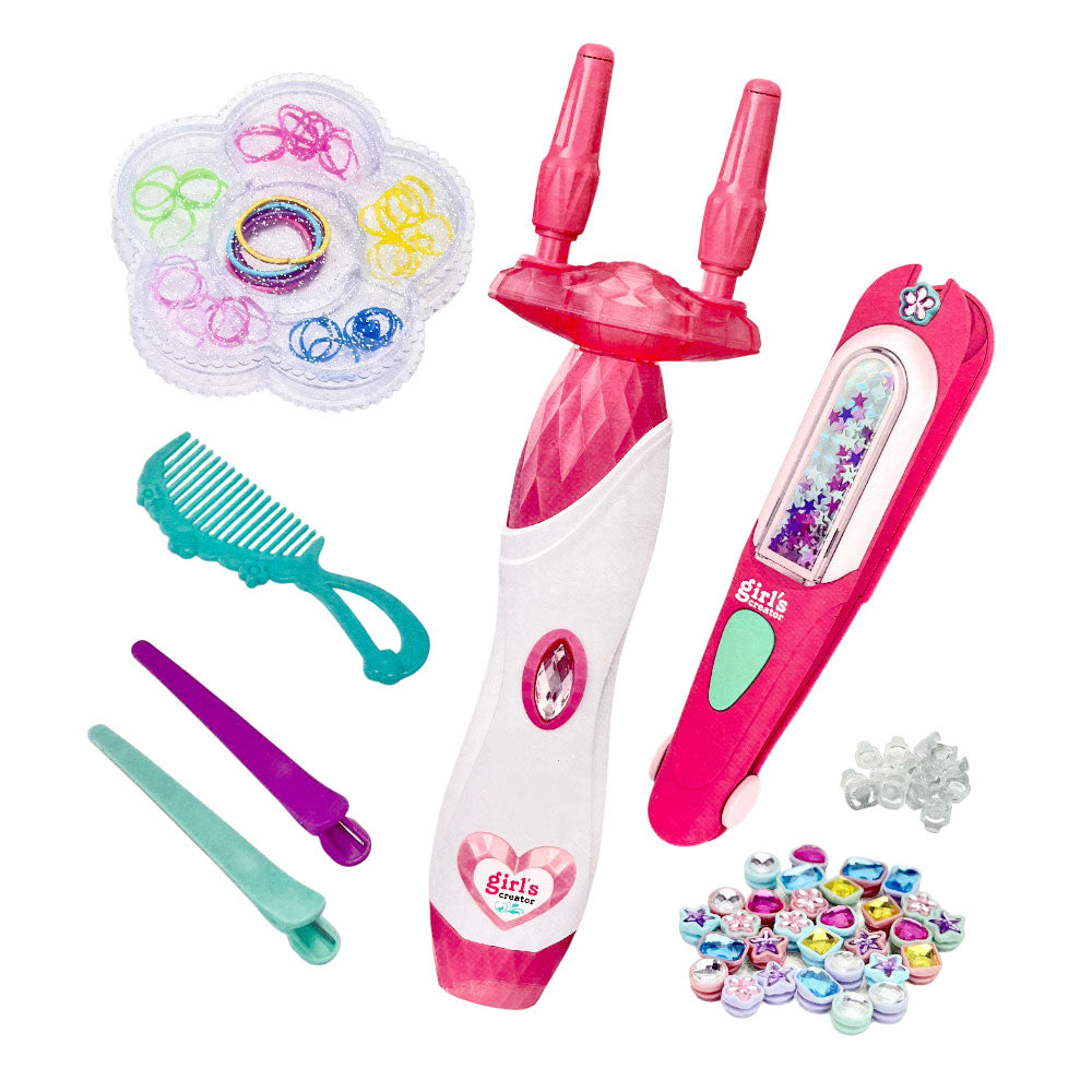 Juego De Trenzado P/Cabello 2 En 1
