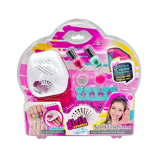 Juego Para Uñas Nail Glam Salon