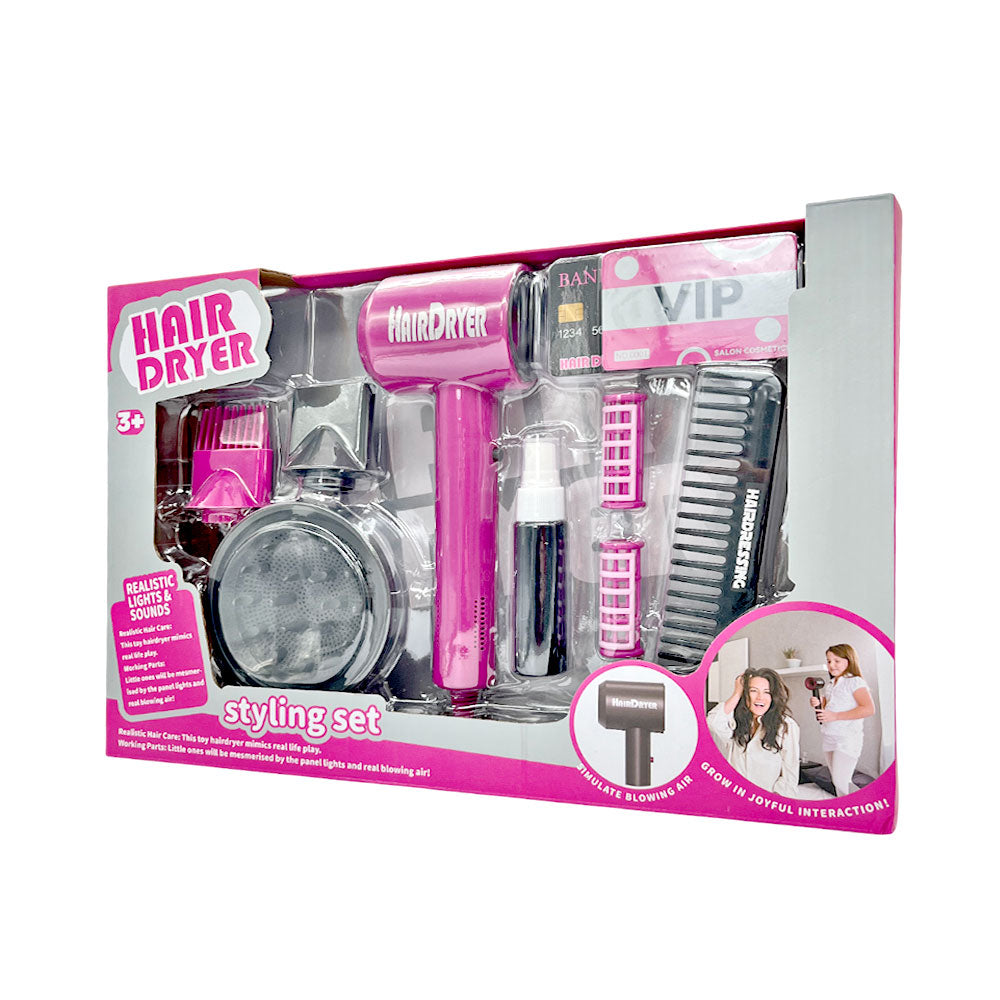 Juego De Salón De Belleza Diy Hair Dryer