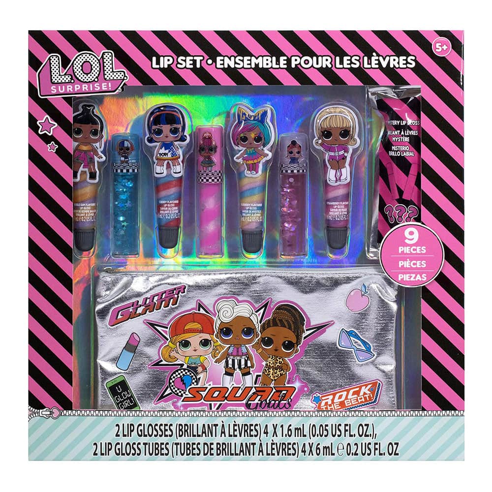 Brillo Labial Lol Estuche de 8 Piezas