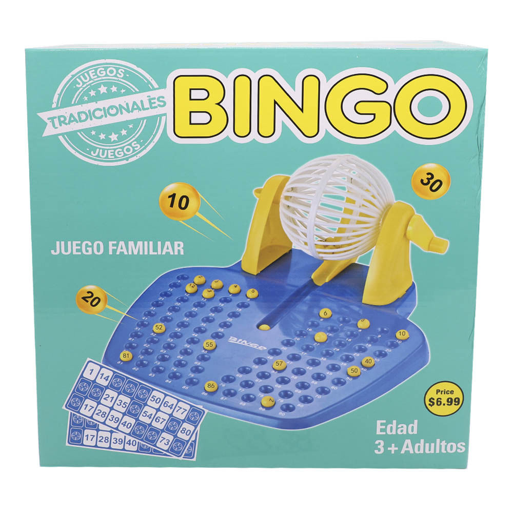Juego de Mesa Bingo Star Toys Tradicional
