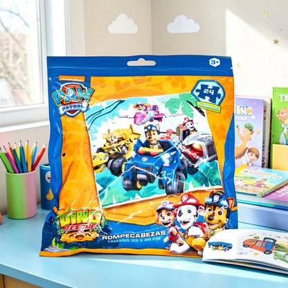 Rompecabezas Paw Patrol en Bolsa 24 Piezas