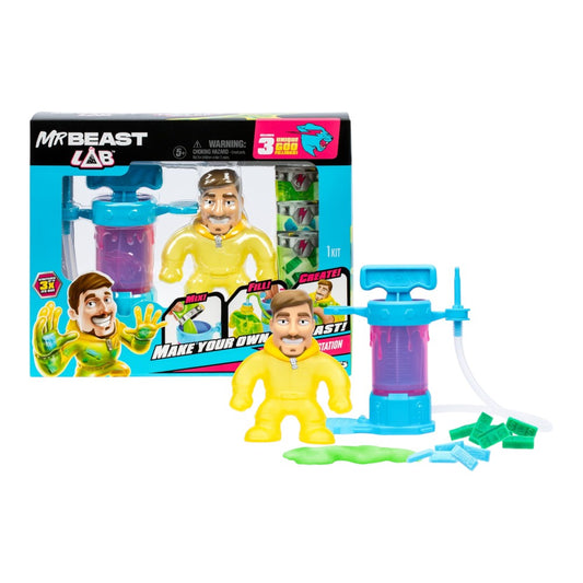 Laboratorio Set Creador Heroes Mr Beast