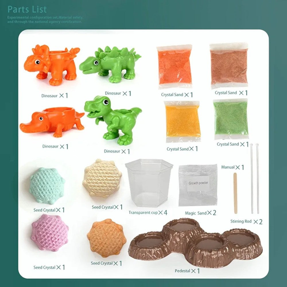 Juego Experimento Dinosaurio Cristal