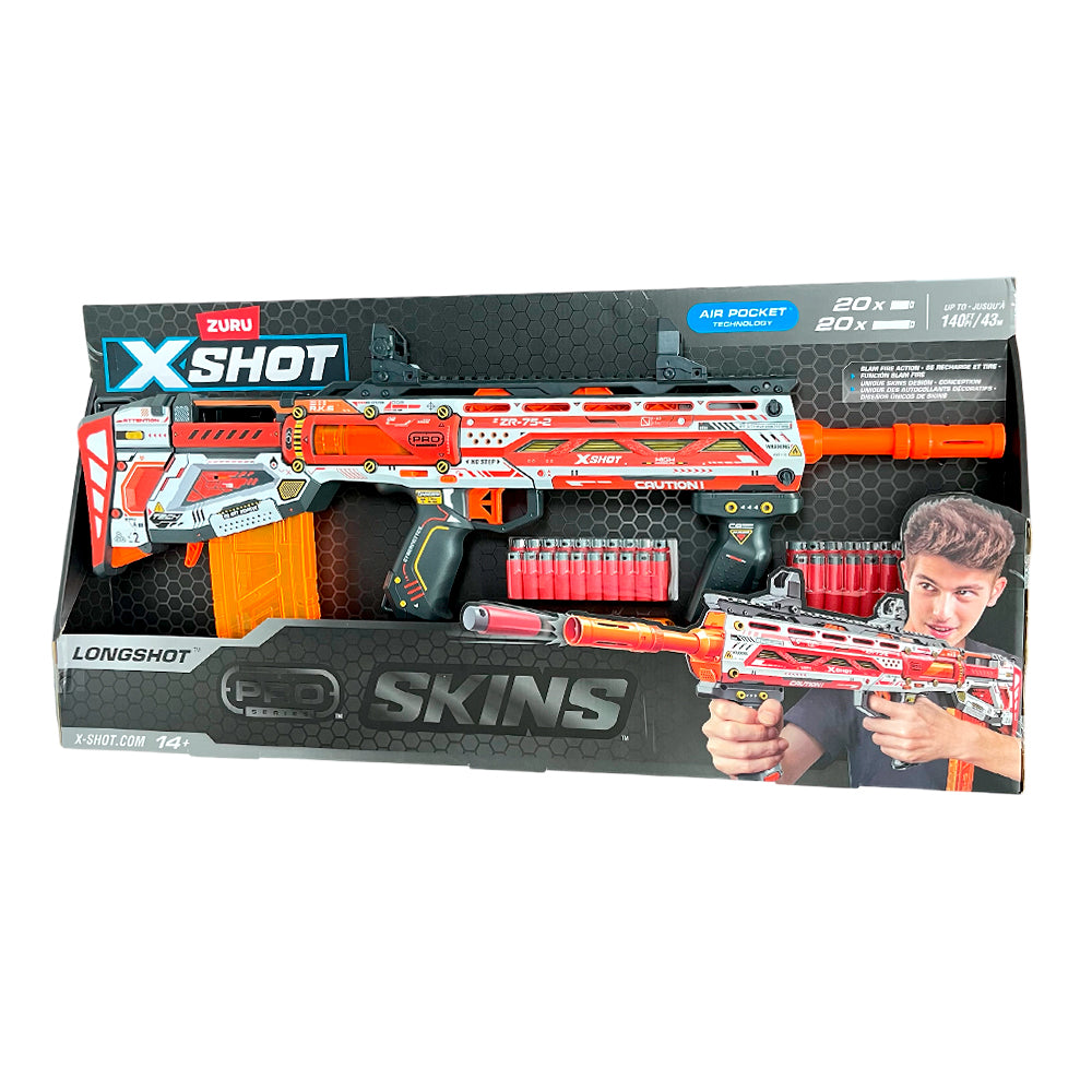 Lanzador Skin Sinister c/40 Dardos / Zuru X-Shot