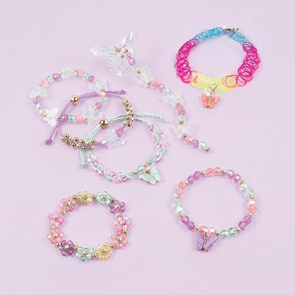 Juego Crea Pulsera Mariposa / Make It Real / Kit de Joyería Creativa para Niñas