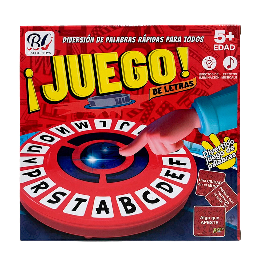 Juego de mesa Abecedario Tiempo Star Toys 606-26