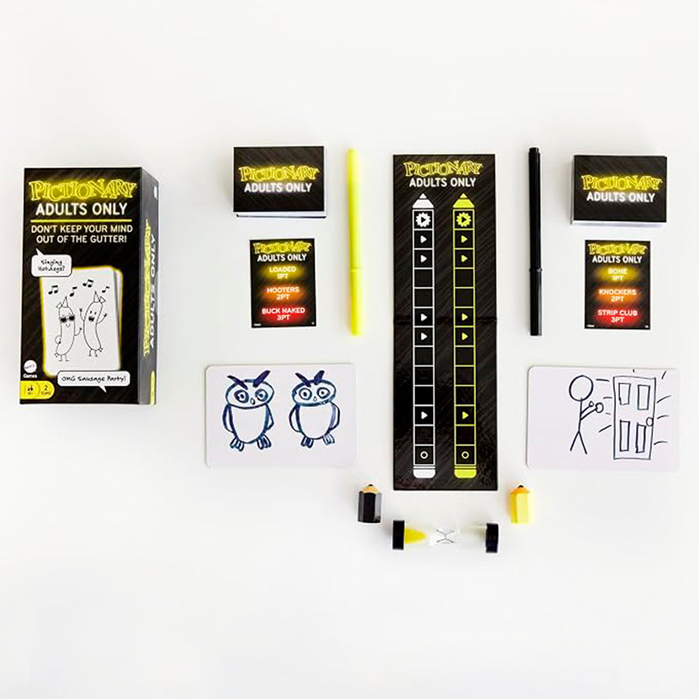 Pictionary Solo para Adultos – Mattel Games