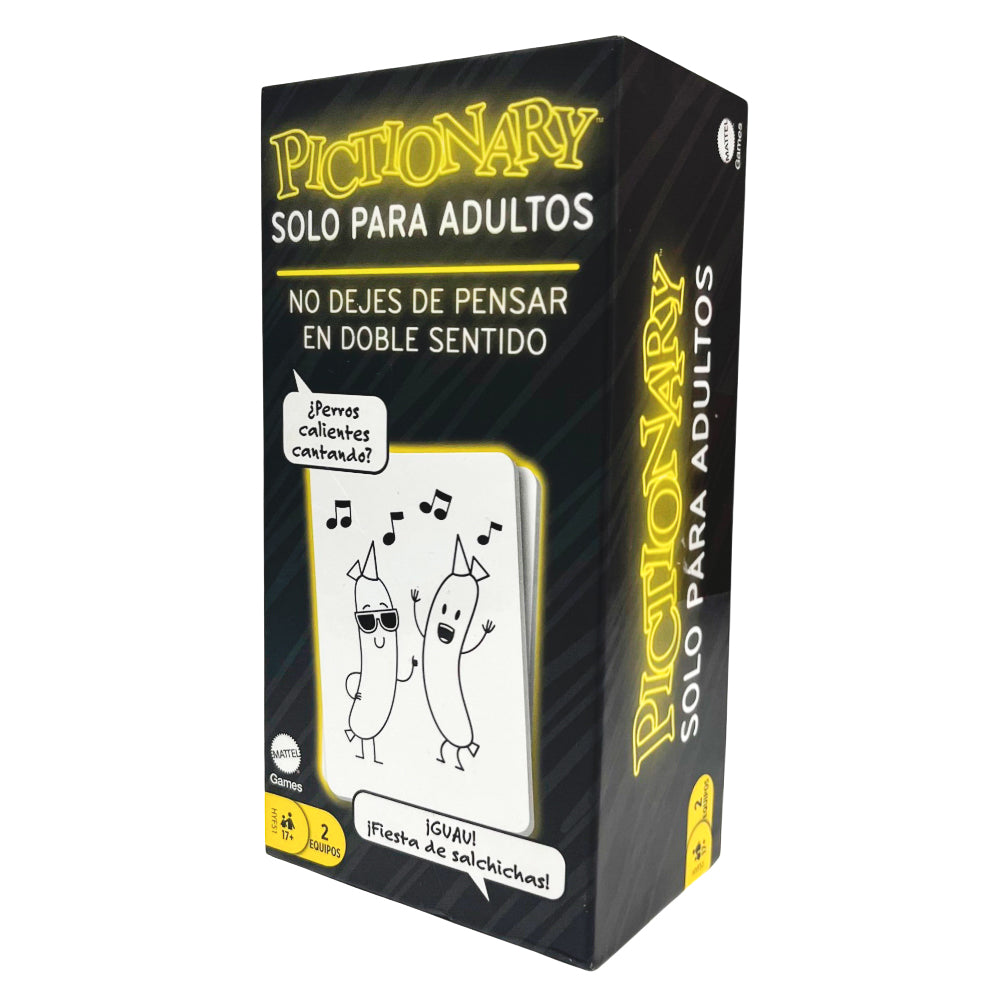 Pictionary Solo para Adultos – Mattel Games