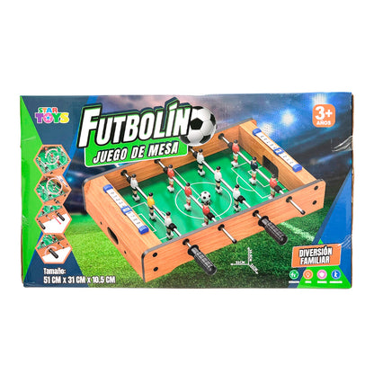 Mesa futbolín infantil 51 x 31 x 10.5 cm