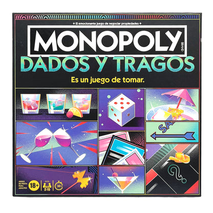 Monopoly Board Crawl Row – Juego de Fiestas