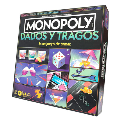 Monopoly Board Crawl Row – Juego de Fiestas