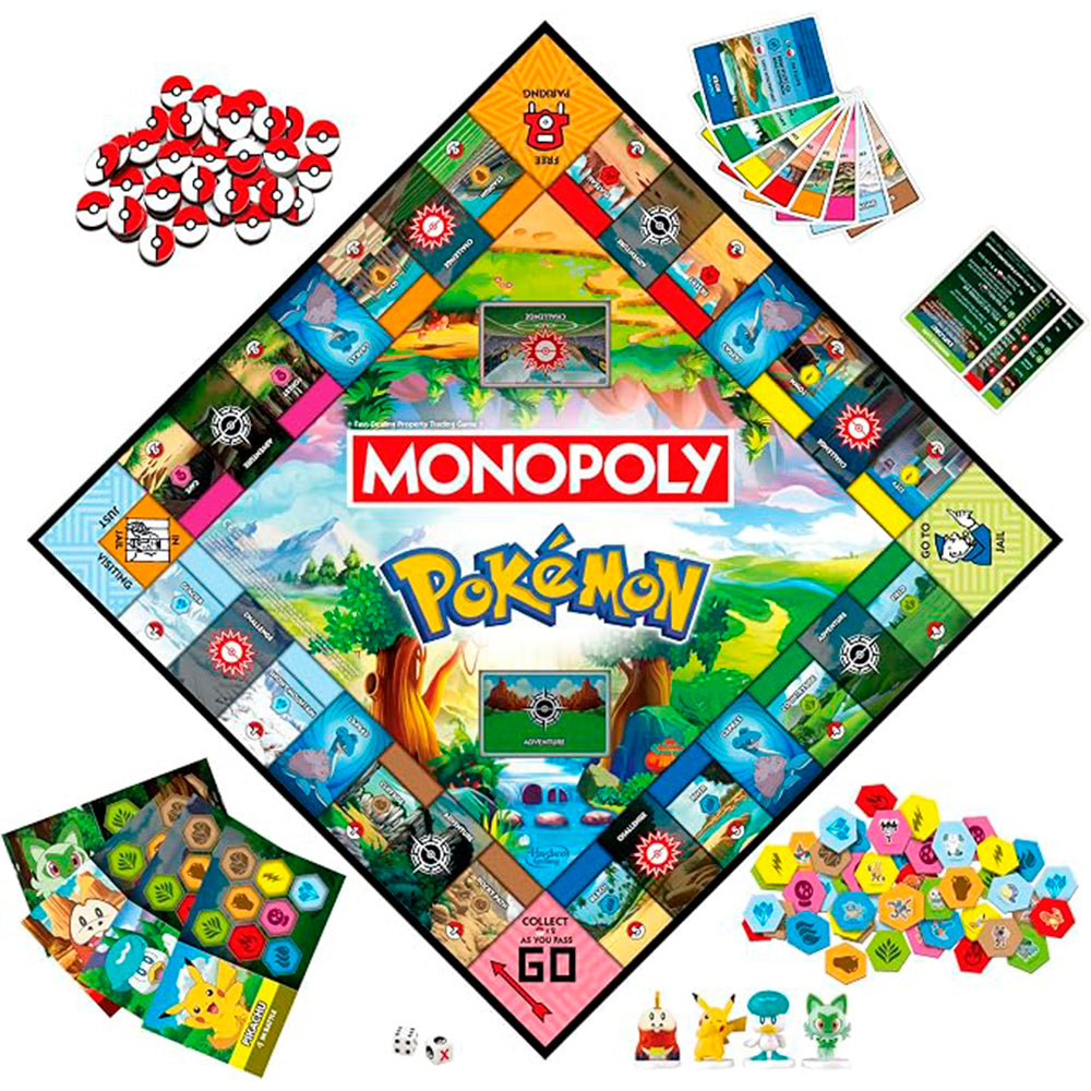 Monopolio Pokémon – Juego de Mesa