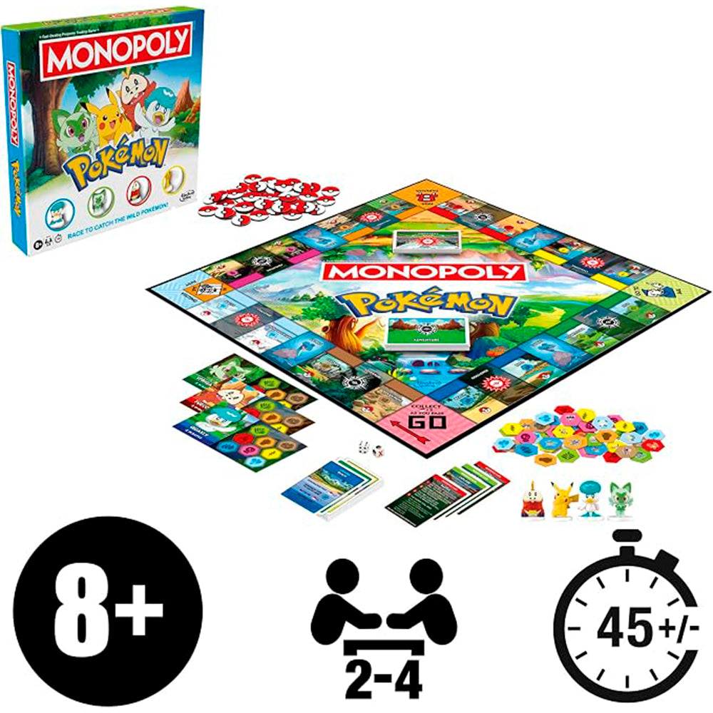 Monopolio Pokémon – Juego de Mesa