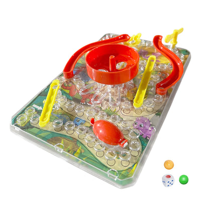 Juego Escaleras Y Serpientes 3D - Juego De Viaje