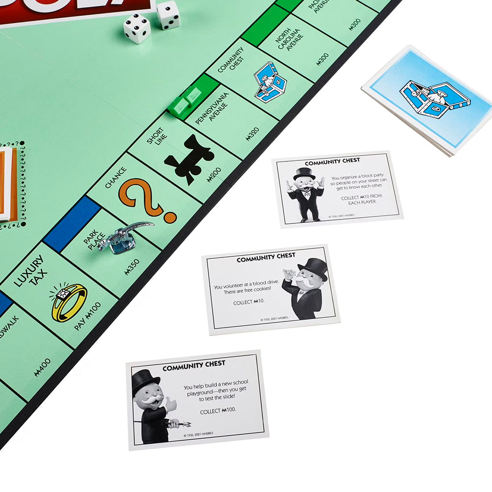 Monopoly clásico para 2 a 6 jugadores