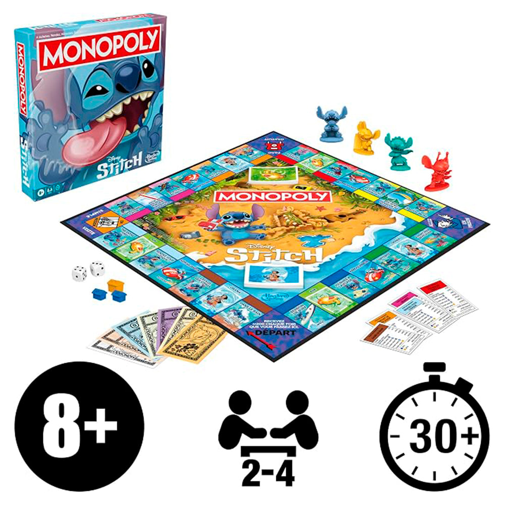 Monopolio Stitch - Juego De Mesa