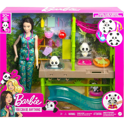 Muñeca Barbie Cuidadora de Pandas