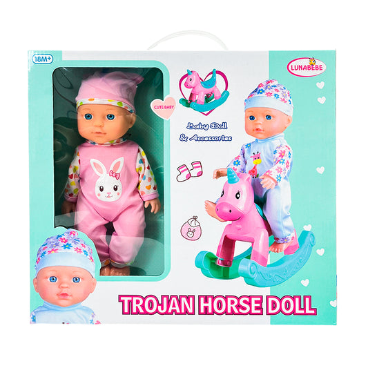 Muñeca Bebé con Accesorios / 30 cm / Star Toys