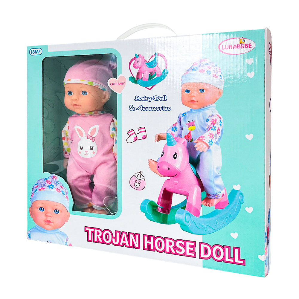 Muñeca Bebé con Accesorios / 30 cm / Star Toys