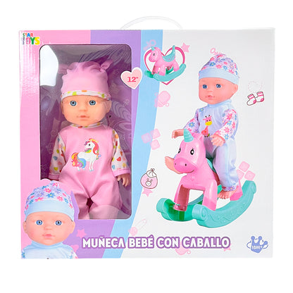 Muñeca Bebé Star Toys 30cm con Accesorios / Surtida