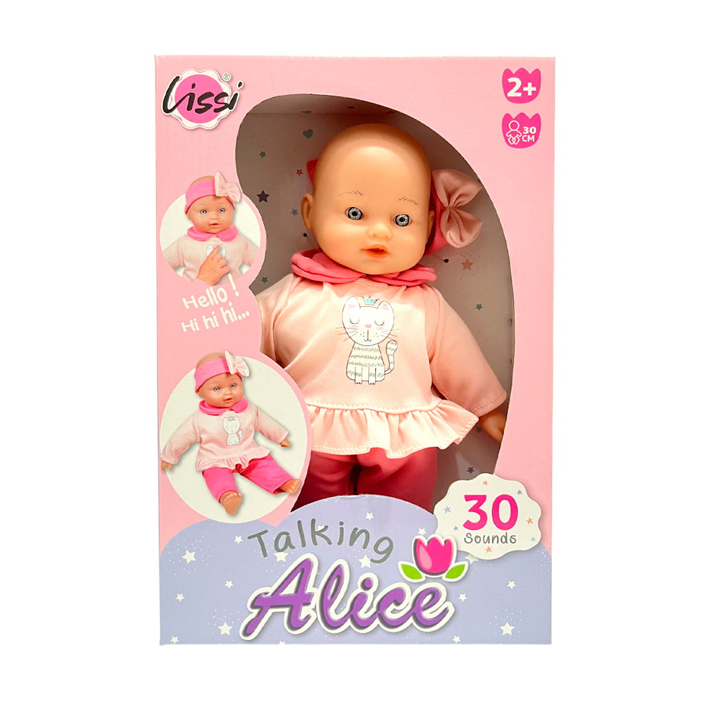Muñeca Bebé LISSI / Habla y Emite 30 Sonidos / 29 cm / Surtida