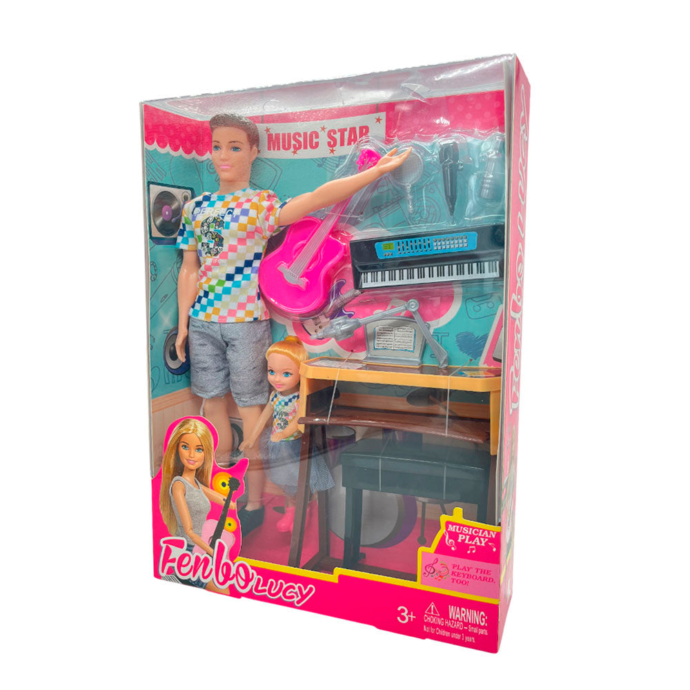 Muñeca Fenbo Lucy Rockera