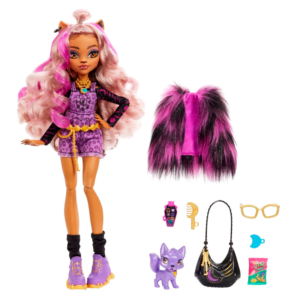 Muñeca Monster High Clawseen Wolf