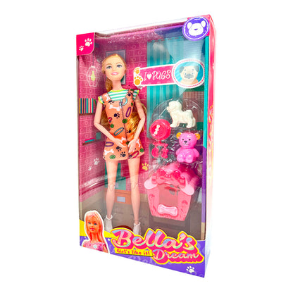 Muñeca Bellas Dream Mascota