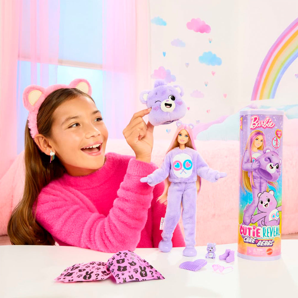 Muñeca Barbie Cutie Reveal Care Bears/Surtido