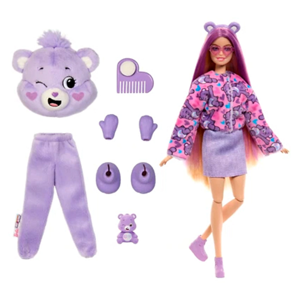 Muñeca Barbie Cutie Reveal Care Bears/Surtido
