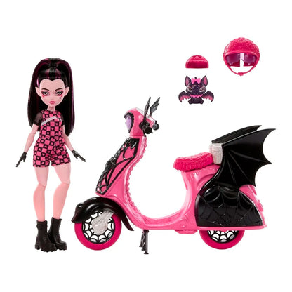 Muñeca Monster High Draculaura C/Scooter