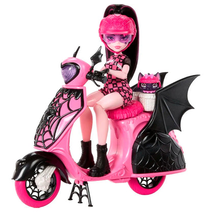 Muñeca Monster High Draculaura C/Scooter