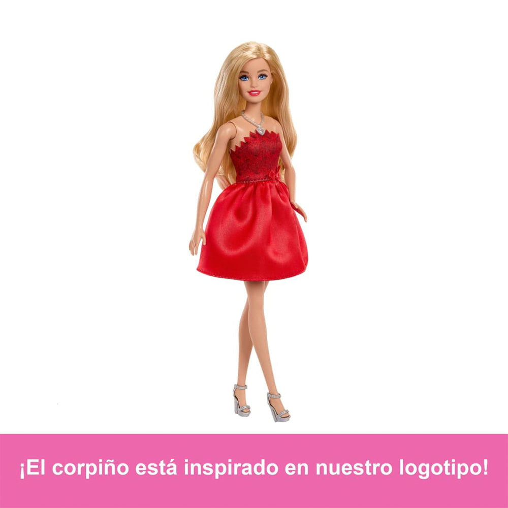 Muñeca Barbie 29 CM Mattel 80 Anniversary