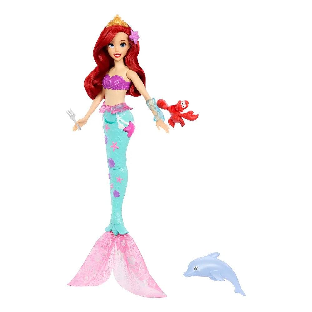 Muñeca Disney Princess Ariel con mascota
