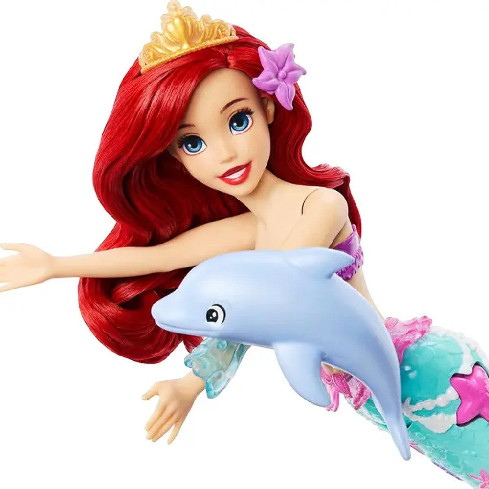 Muñeca Disney Princess Ariel con mascota