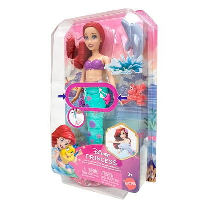 Muñeca Disney Princess Ariel con mascota