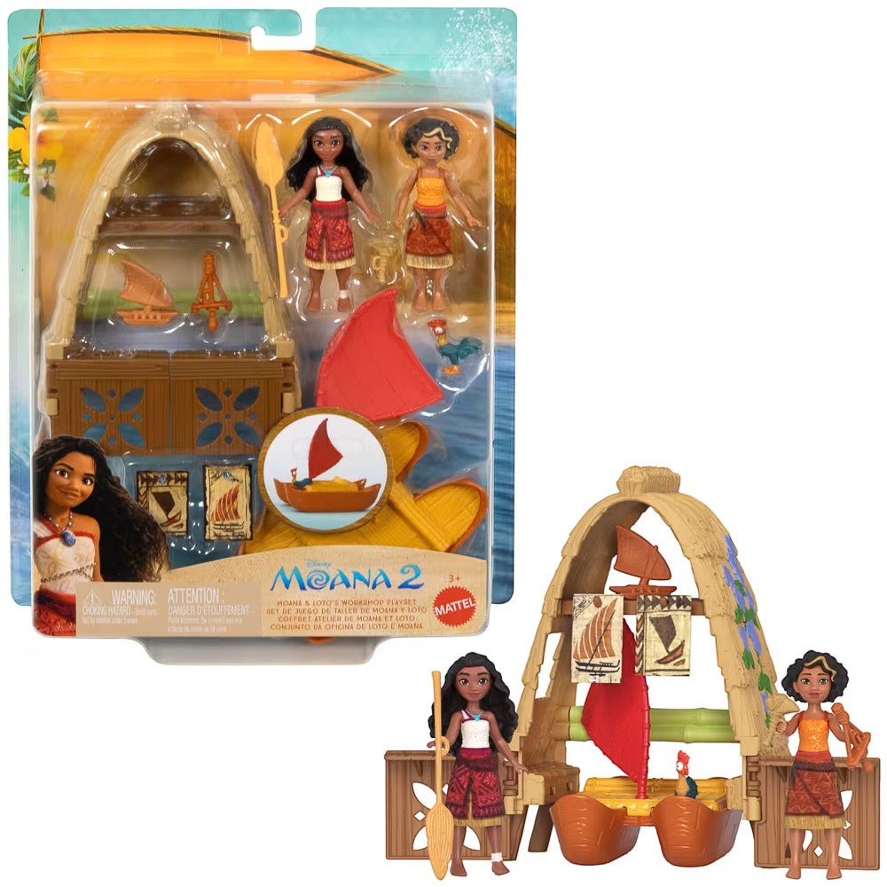 Set de Juego Taller de Moana y Loto Disney