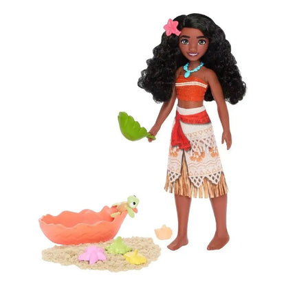 Muñeca Disney Moana con mascota y accesorios